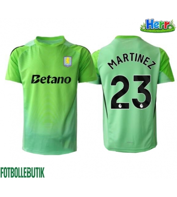 Aston Villa Emiliano Martinez #23 Målvakt Bortatröja 2025-26 Kortärmad